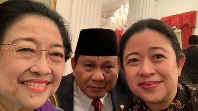 Megawati Soekarnoputri dan Prabowo Subianto (foto instagram/puanmaharaniri)