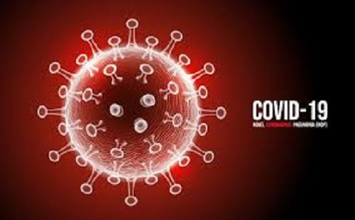 Ilustrasi virus Covid-19
