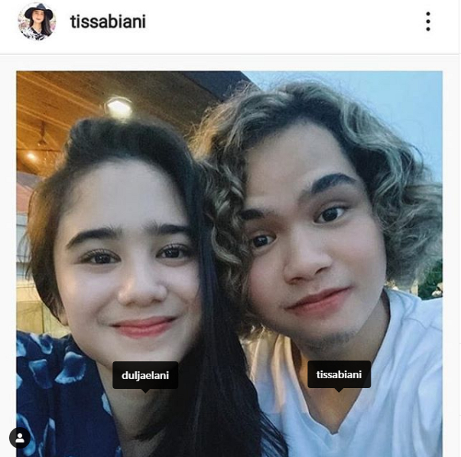 Dul Jaelani dan Tissa Biani Pacaran @instagram