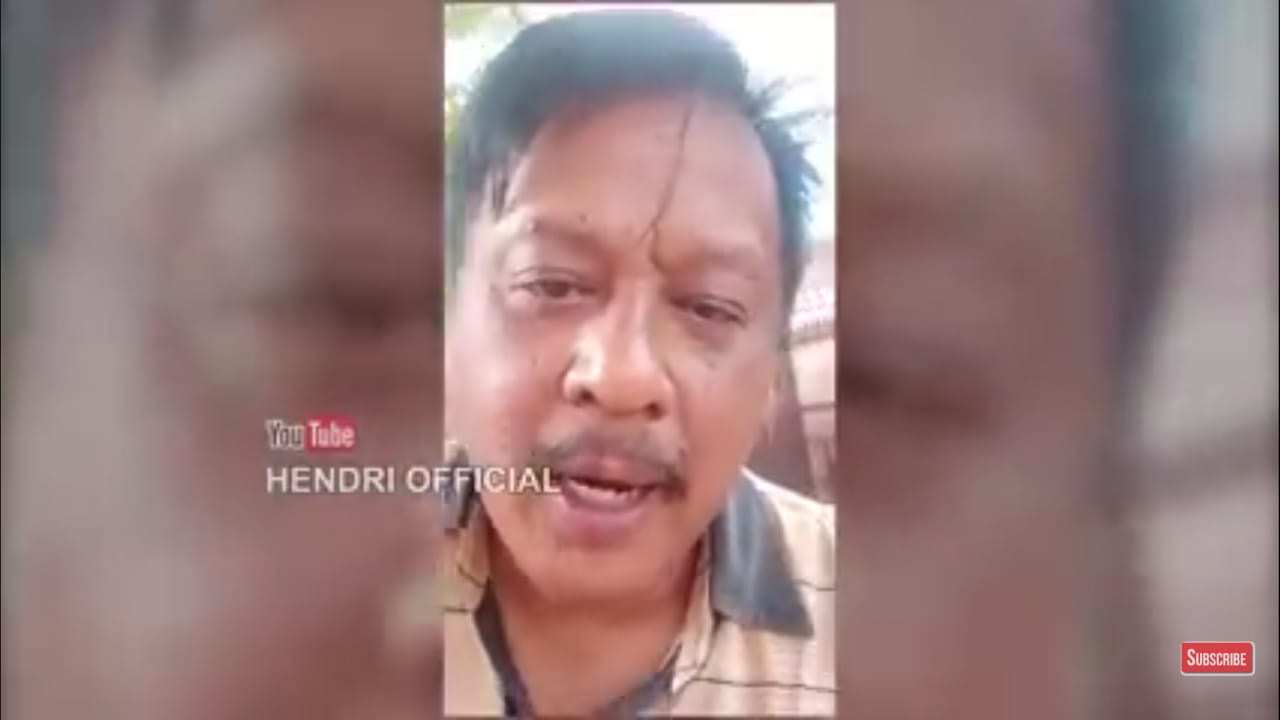 Pria yang akan penggal kepala Habib Rizieq. (Youtube : Hendri Official)