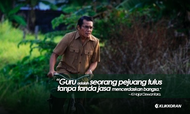 Quote selamat Hari Guru Nasional 25 November. (Foto: bilupink.com)