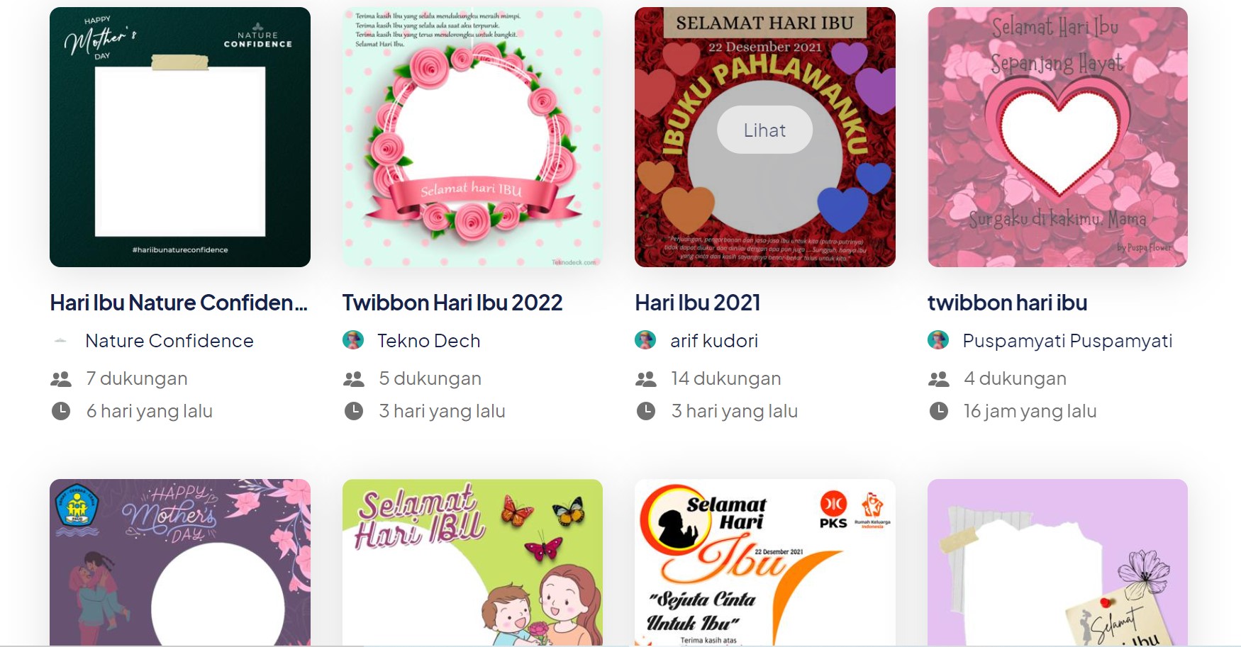 Twibbon Hari Ibu 22 Desember 2021: Bingkai Foto Untuk Profil Media Sosial IG, WA, FB, dan Twitter