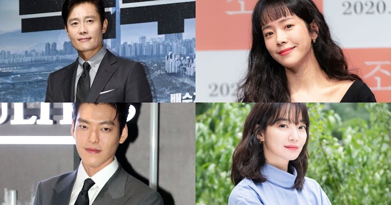 Lee Byung Hun, Shin Min Ah, Kim Woo Bin dan Han Ji Min dalam drama Our Blues (foto: kpopkuy) 