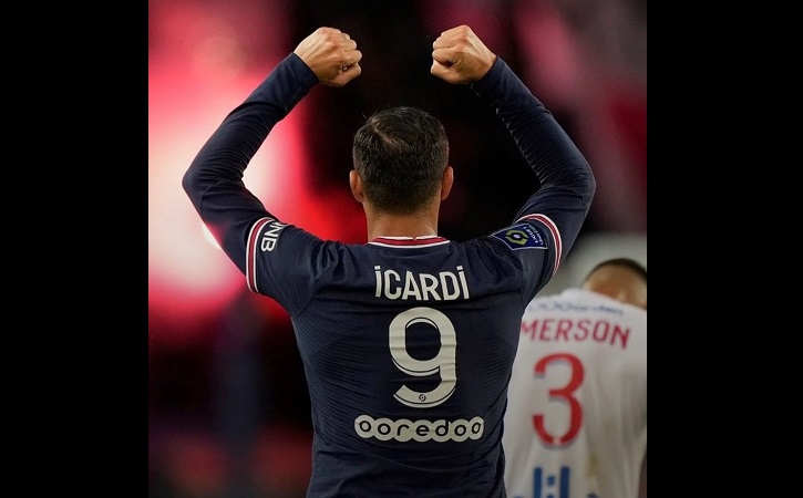 Pemain Paris Saint-Germain Mauro Icardi jadi sasaran Juventus. (Foto : Instagram Mauro Icardi)