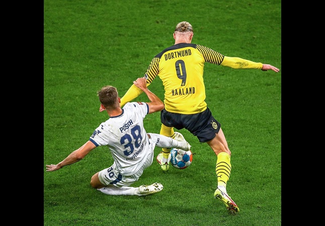 Hoffenheim vs Borussia Dortmund Liga Jerman 2021/2022, (Foto : Instagram Hoffenheim)