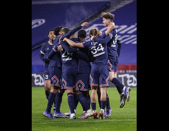 PSG ditahan imbang Lyon Liga Prancis 2021/2022, (Foto : Instagram Paris Saint-Germain)