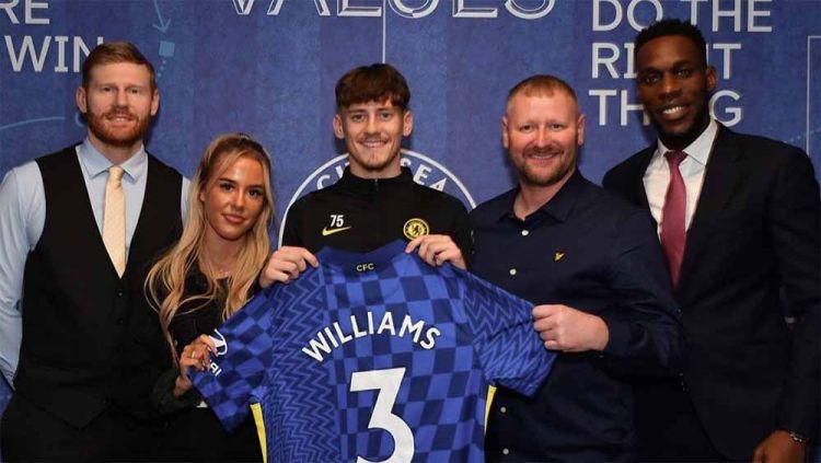 Dylan Williams resmi berseragam Chelsea, (Foto : Instagram Dylanrwilliams)