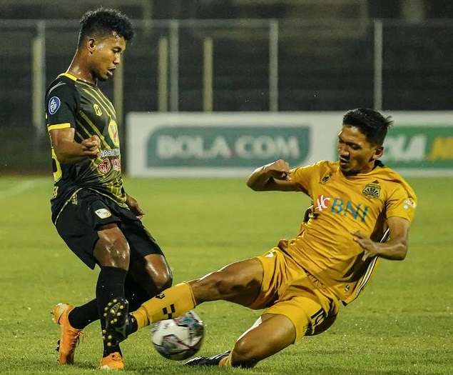 Barito Putera saat menghadapi PSIS Semarang BRI Liga 1 2021/2022, (Foto: Instagram Barito Putera)
