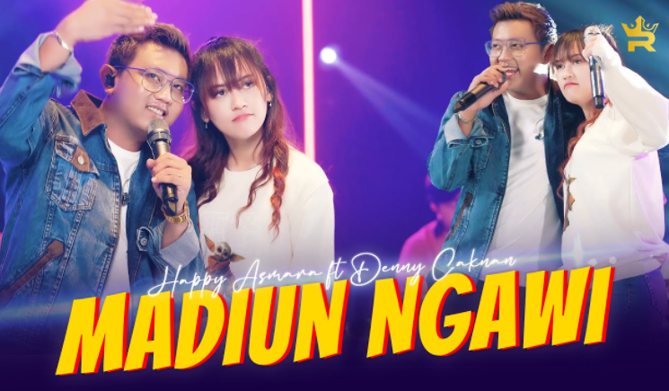 Chord Madiun Ngawi oleh Denny Caknan Ft. Happy Asmara Kunci Gitar G C D G Yen Aku Kangen (foto: youtube: RC Music)