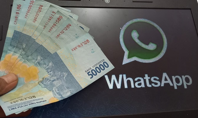 Ilustrasi aplikasi penghasil uang kirim WhatsApp. (Foto: Klikkoran.com)Tampilan Aplikasi JAG
