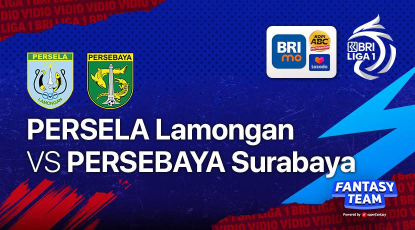 Jadwal acara Indosiar hari Kamis 10 Februari 2022, ada pertandingan menarik antara Persela Lamongan dan Persebaya Surabaya. 