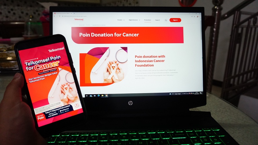 Telkomsel gelar program donasi POIN dalam membantu anak-anak penderita kanker di wilayah Sumatera Utara. Melalui program ini Telkomsel mengajak masyarkat untuk dapat melakukan donasi dengan cara menukarkan sejumlah POIN Telkomsel dengan uang yang nantinya