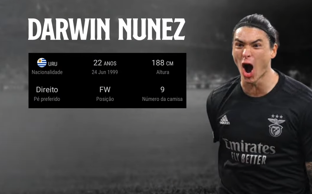 Profil Darwin Nunez Striker Muda Benfica &quot;Calon Megabintang&quot; yang Jadi Rebutan Klub Besar Eropa
(ilustrasi)