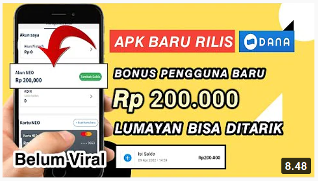 Bonus Rp200.000 bisa Ditarik, Coba Aplikasi Penghasil Uang ini, Lumayan buat Tambahan THR Lebaran