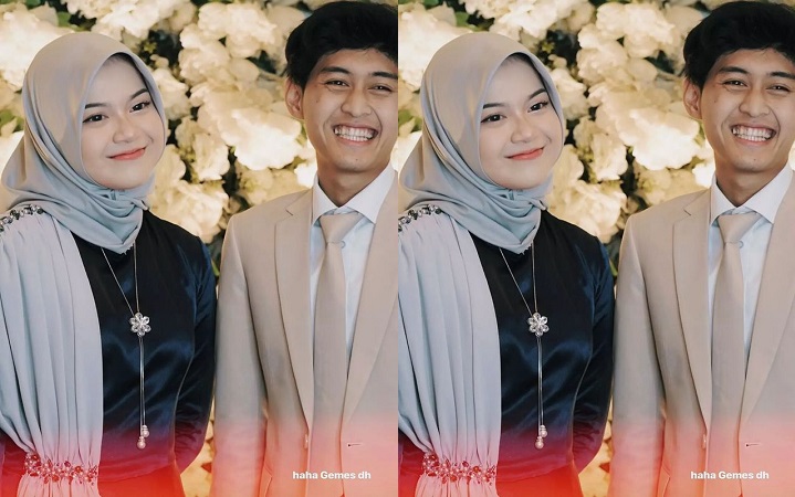 Pasangan seleb Tiktok, Fahmi Nur Muhammad dan Nadya Kheitna Putri (Una). (Foto: Instagram Fahmi NM)