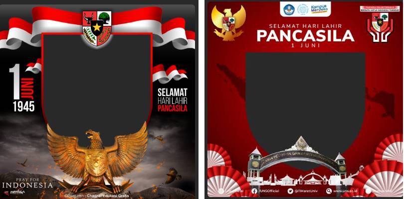 LINK Twibbon Hari Lahir Pancasila 2022, Frame Bingkai Foto Hari Pancasila di Twibbonize