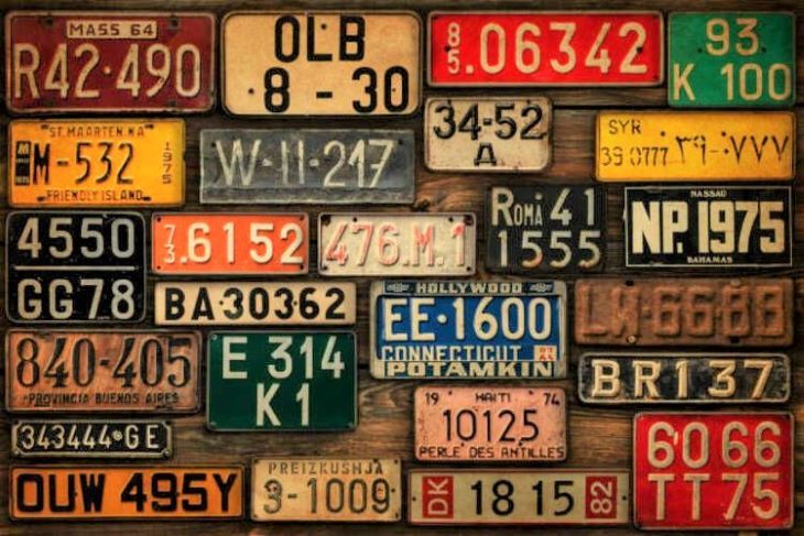 Plat Nomor Kendaraan Bermotor Ganti Warna, Kapan Berlakunya? Ini Penjelasanya(Foto:Pixabay/Zuberka/Klikkoran)
