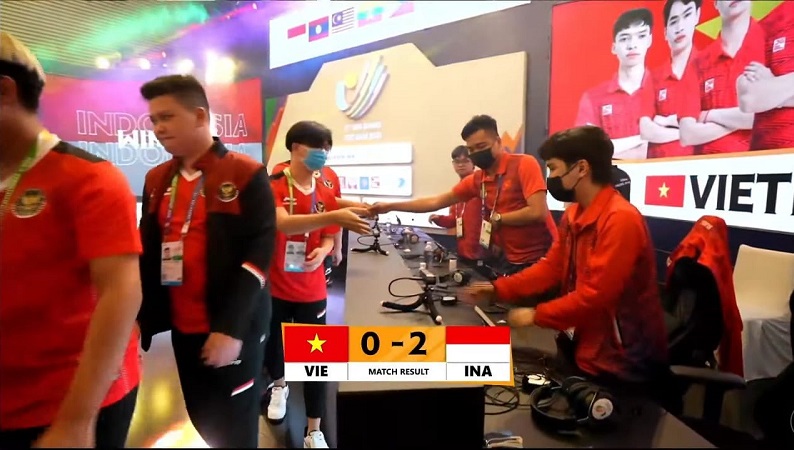 Hasil pertandingan Indonesia vs Vietnam, cabor Esports nomor Mobile Legends di SEA Games 2022, Vietnam, Rabu 18 Mei 2022, (Foto: Youtube Mobile Legends)