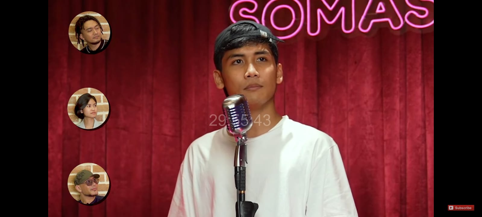 Bintang Emon kritik pemerintah Indonesia di SOMASI Deddy Corbuzier, (Foto: Youtube Deddy Corbuzier)