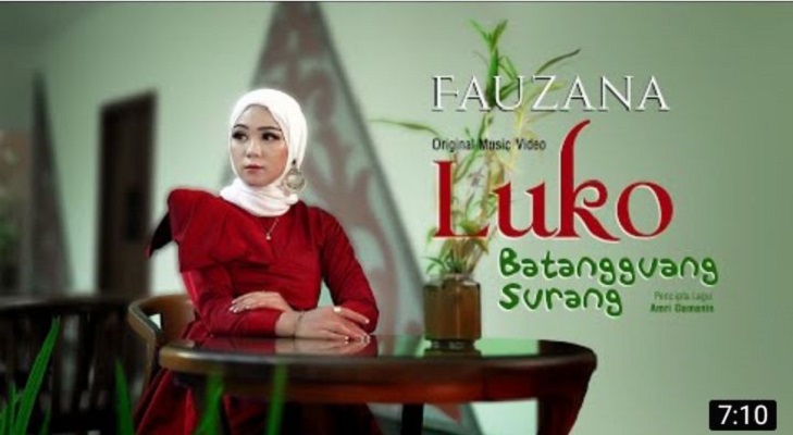 Lirik Lagu Luko Batangguang Surang- Fauzana
