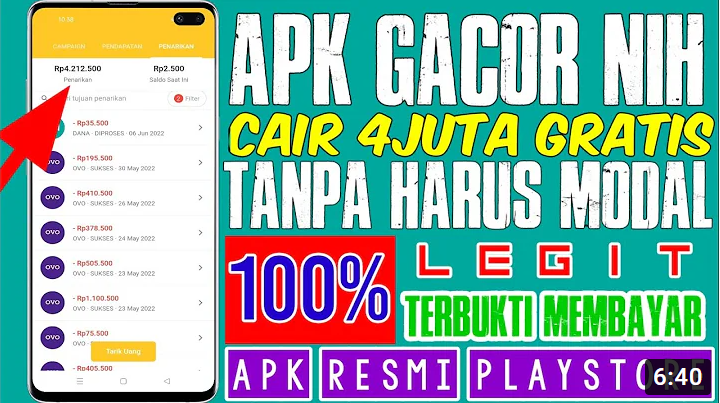 Aplikasi Penghasil Uang Cuit APK. (Foto: Ndeso Tv)