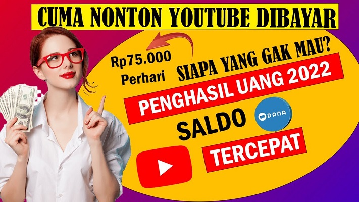 Aplikasi Penghasil Uang Kaka67. (Foto: Youtube Yoga Pratama)