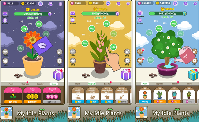 Cara Mendapatkan Saldo Dana Rp95.000, cuma main game di Aplikasi Penghasil Saldo Dana My Idle Plants