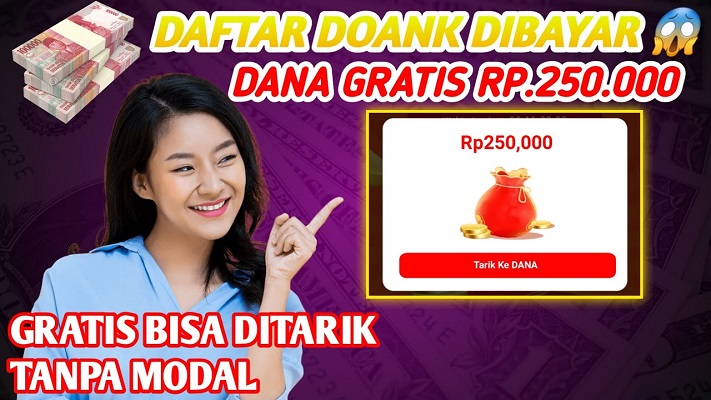 Daftar Apk Dapat Rp250K, bisa Ditarik!, Aplikasi Penghasil Saldo DANA Enel Kekuatan Hijau.Foto by Youtube Arifin Nurdiansyah