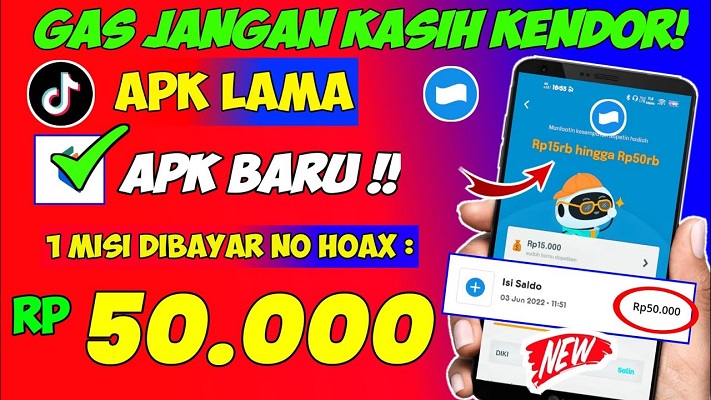 No HOAX! 1 Misi = Rp50K Saldo DANA, Aplikasi Penghasil Uang Tercepat Finku