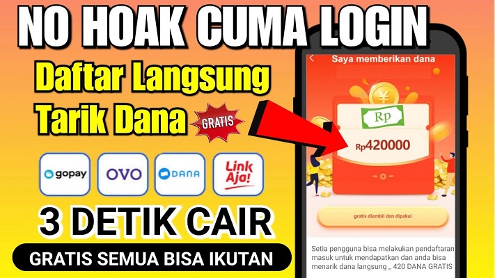 Saldo DANA Gratis dari Aplikasi Penghasil Uang ini, Rp420K Bisa Langsung Ditarik.Foto by youtube.com/watch?v=txZYO0ZPQOc