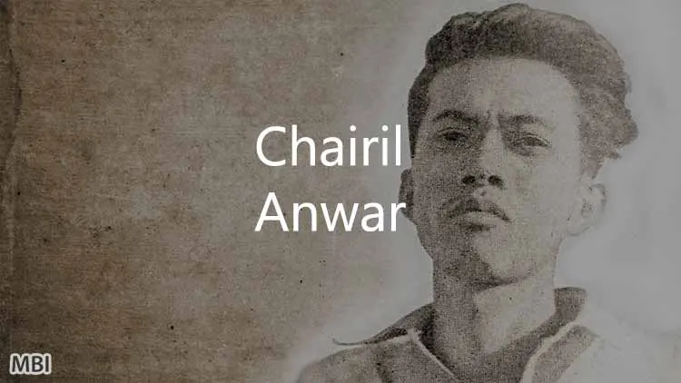 Naskah puisi Diponegoro karya Chairil Anwar, (Foto: Istimewa)