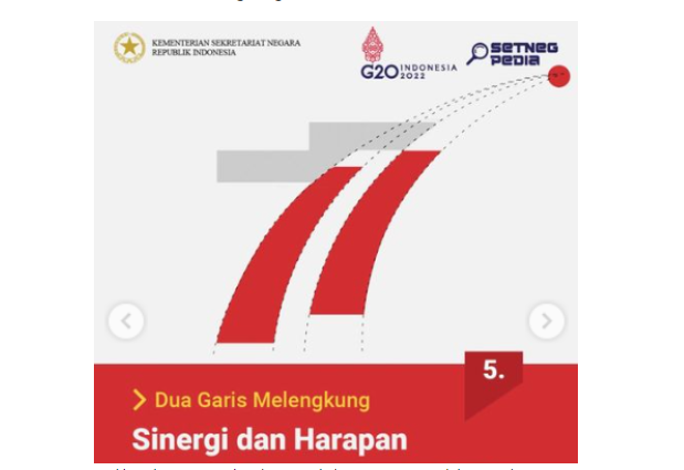 Kenali 7 Makna Logo HUT RI 2022 dan Arti Tema yang Diusung pada Bulan Kemerdekaan Agustus 2022 /setneg