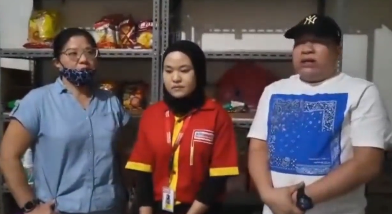 Viral Karyawan ALfamart dipaksa meminta maaf 