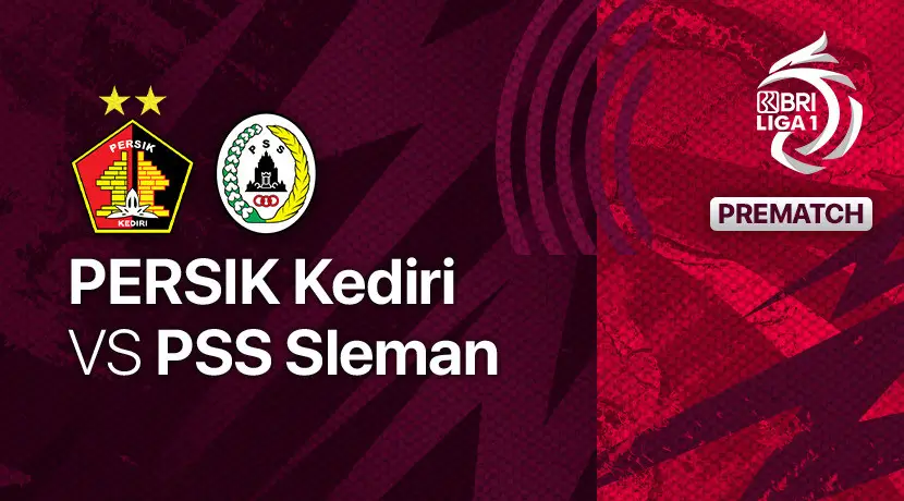 Persik Kediri vs PSS Sleman BRI Liga 1 2022/2023, (Foto: Vidio.com)