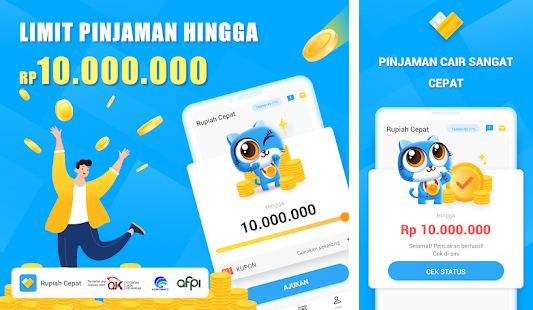 Pinjaman online langsung cair dalam 5 manit (Foto: ApkMonk)