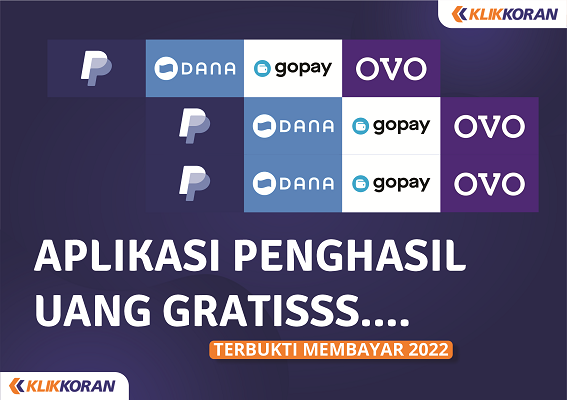 Aplikasi game penghasil uang saldo DANA dan OVO terbaru 2022, (Foto: Klikkoran.com)