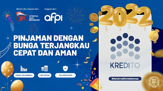 Tanpa Jaminan, Cuma Download DANA Cair Rp10 Jt! Aplikasi Pinjaman Online Kredito Proses Mudah dan Cepat (Foto: Kredito/Klikkoran)