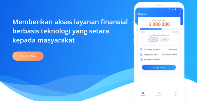 Dapatkan Dana Tunai Rp 4 Juta Hanya 5 Menit! Aplikasi Pinjaman Online UangMe, Ajukan Pinjol dengan Mudah Tanpa Jaminan (Foto: UangMe/Klikkoran)
