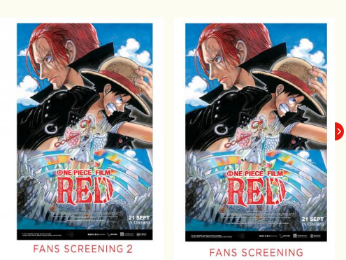 Daftar Fans Screening One Piece Red