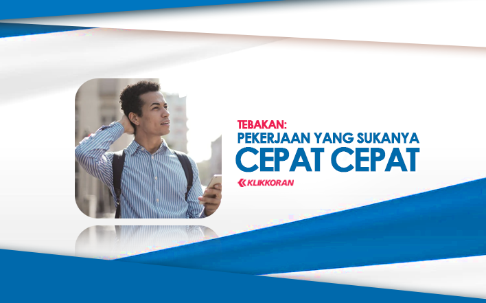 TEBAKAN Pekerjaan yang Sukanya Cepat-cepat TTS 5 Huruf/klikkoran.com