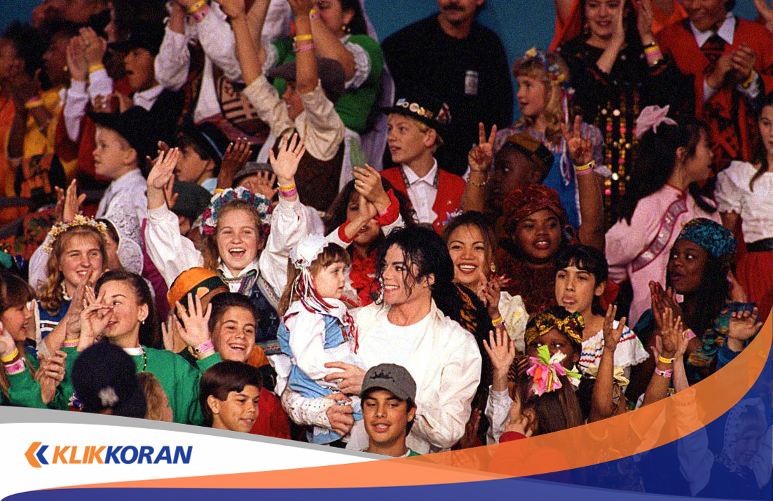Arti Lagu Heal The World-Michael Jackson, Ini Terjemahan Lirik Bahasa Indonesia, Heal the world, Make It a Better Place (Foto: Michael Jackson/Klikkoran)