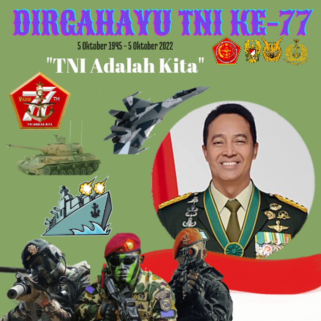 HUT TNI ke-77 5 Oktober 2022