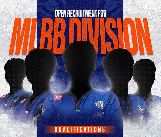 Open recruitment Evos Legends MLBB. (Foto: Instagram Evos Legends)