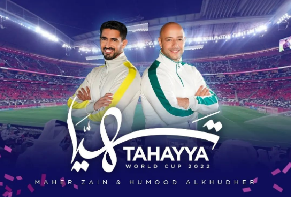 Arti dan Makna Lirik 'Tahayya' by Maher Zain dan Humood, Lagu Perayaan FIFA World Cup Qatar 2022 (Foto : Instagram @maherzainofficial)