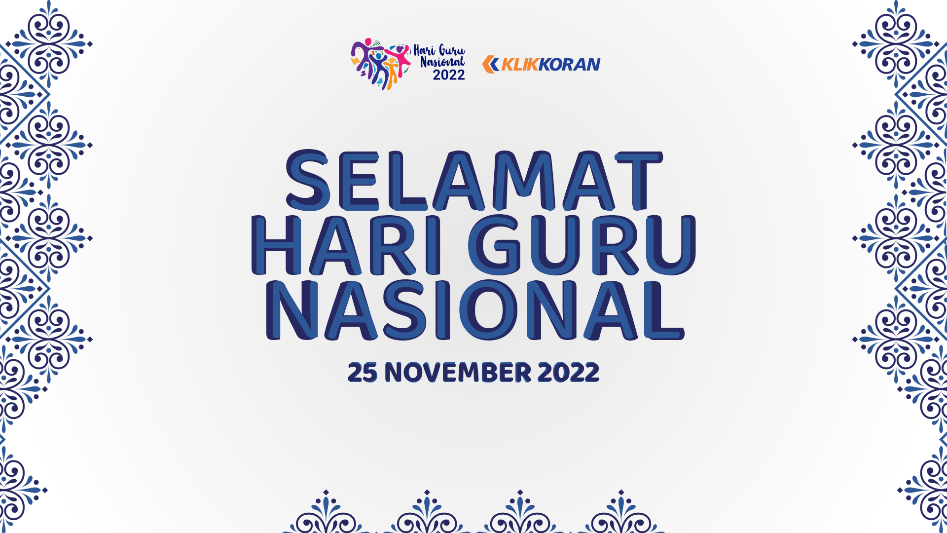 Logo Hari Guru Nasional 25 November 2022 (Foto: Kemendikbud/Klikkoran)