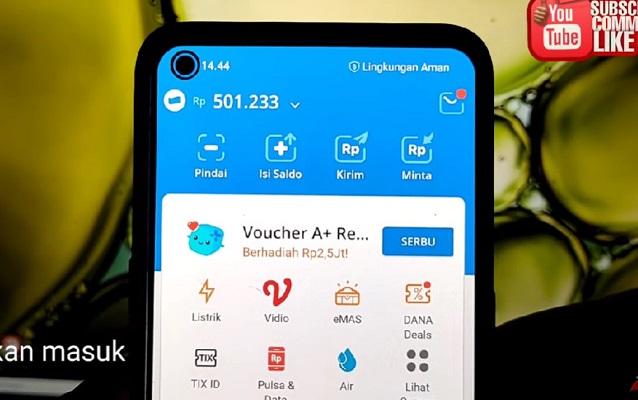Saldo DANA gratis Rp501 ribu tanpa aplikasi terbaru 2022. (Foto: The Herlin official)