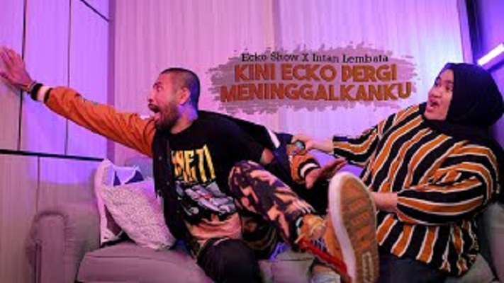 Lirik Lagu Kini Ecko Pergi Meninggalkanku by Ecko Show feat Intan Lembata