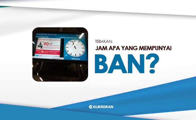 TTS Jam Apa yang Mempunyai Ban Cek Jawaban Tebak-tebakan Ini dan Alasannya (foto:  klikkoran.com)