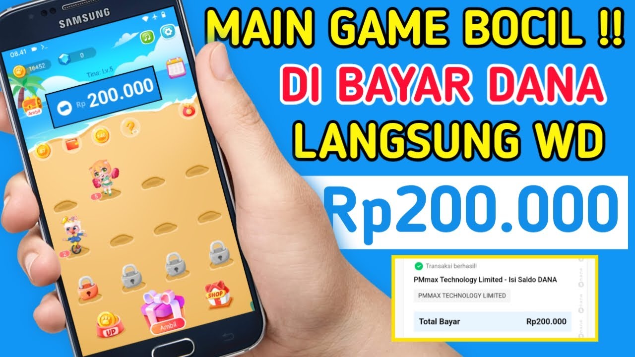 Game aplikasi penghasil uang dan saldo DANA gratis. (Foto: Gebang Kidiw)Aplikasi penghasil uang dan saldo DANA 2023. (Foto: Istimewa)