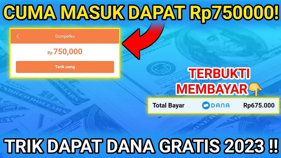 Website penghasil uang dan saldo DANA 2023. (Foto: Istimewa)Cara Mendapatkan Saldo Dana Gratis Rp750.000 Dengan Menggunakan Website Penghasil Uang 5GBuilds.com